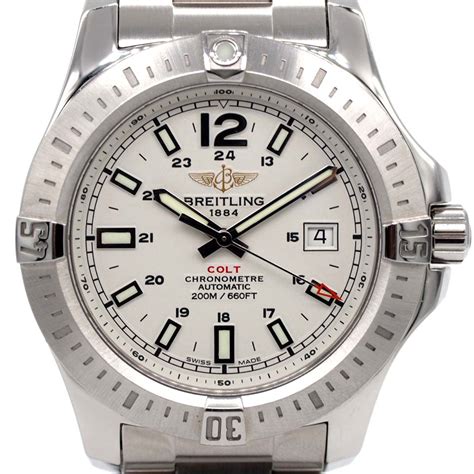 breitling colt for sale ebay|pre owned breitling colt.